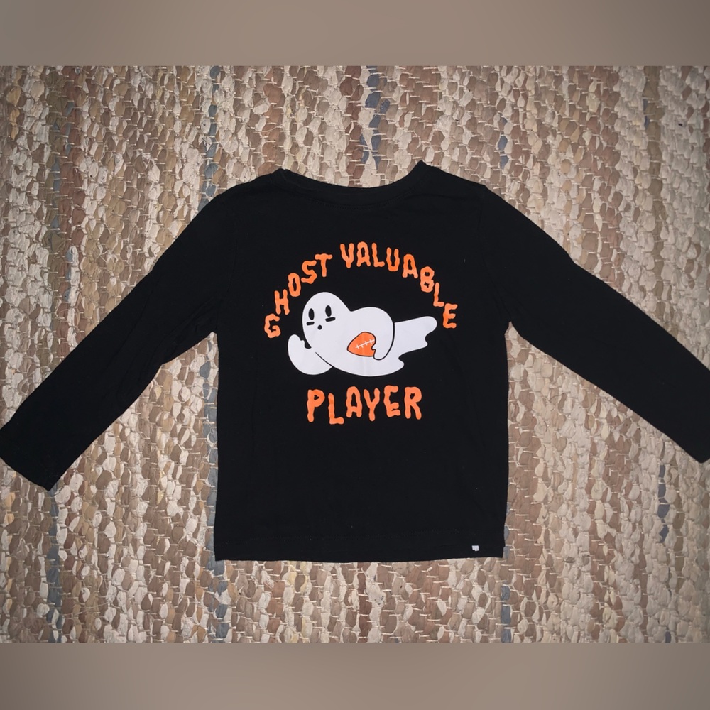 Old Navy Black Ghost Long Sleeve Tee